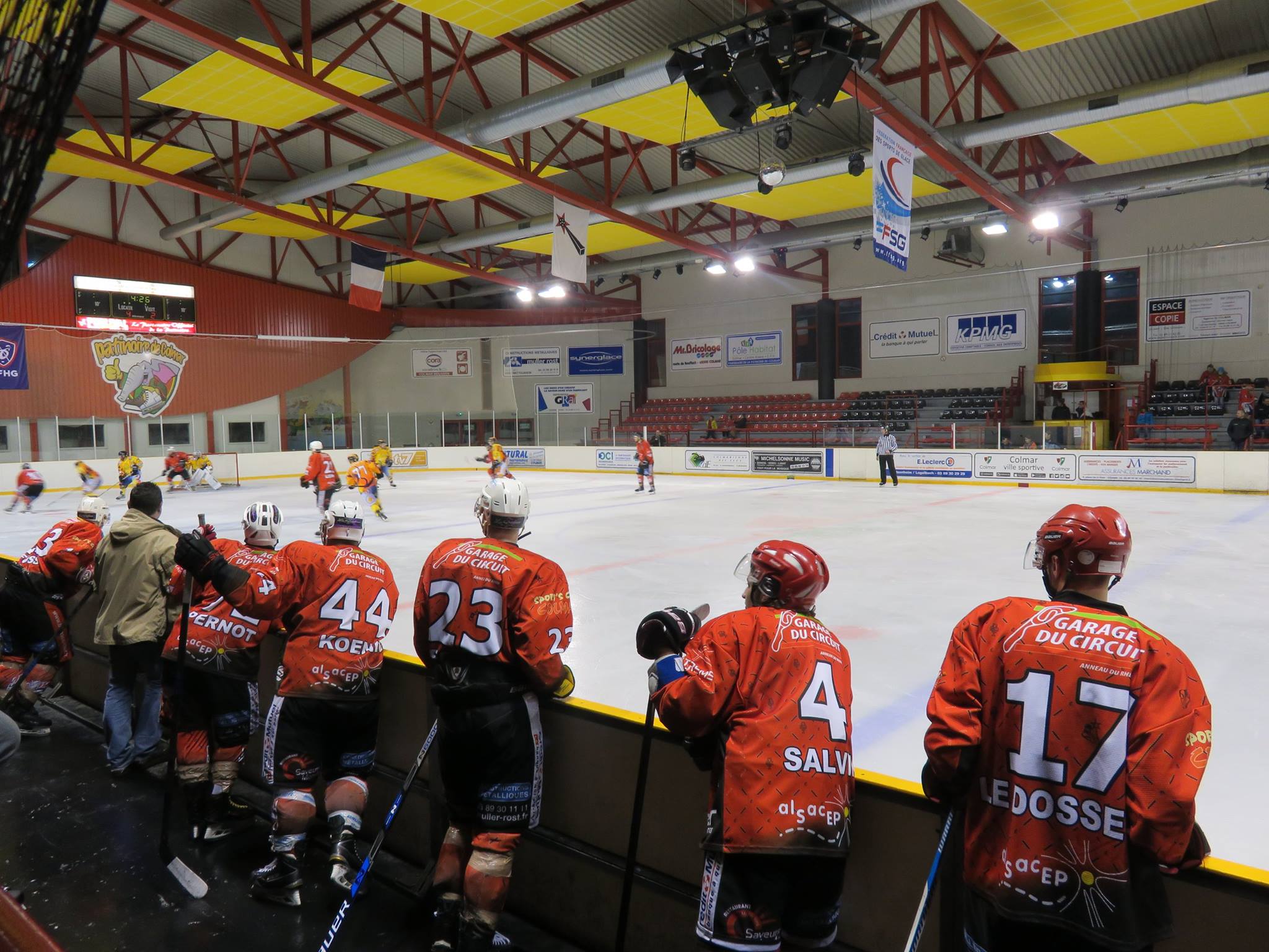 1/8 de finale coupe de France de Hockey sur glace