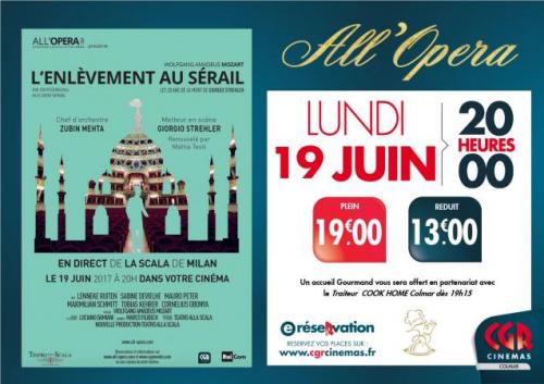 OPERA - L'Enlèvement au Sérail - 20h00 en direct