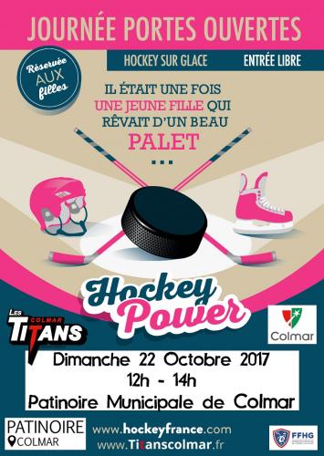 Journée portes ouvertes filles de Hockey sur glace