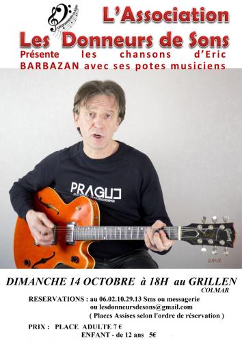 Concert Chansons ERIC Barbazan