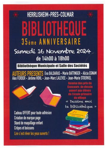 35 ans de la bibliothèque