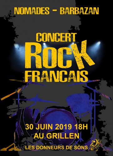 CONCERT ROCK FRANÇAIS
