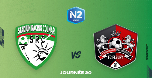N2 - 20e J - SR Colmar /  FC FLEURY le 4 mars