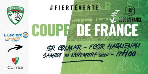 Coupe de France - SR Colmar - FCSR Haguenau le 30 novembre