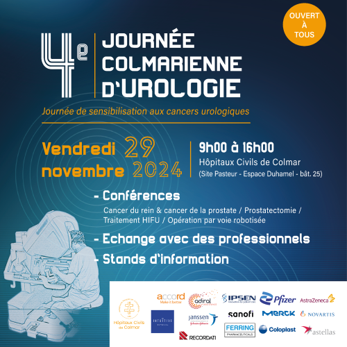 4ème Journée Colmarienne d'Urologie aux Hôpitaux Civils de Colmar