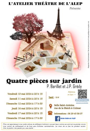 Quatre pièces sur jardin