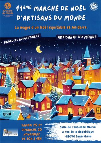 Marché de Noël d'Artisans du Monde