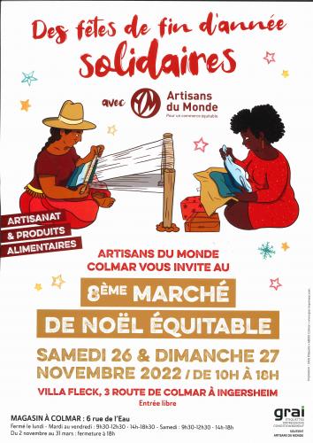 8e Marché de Noël Artisans du Monde