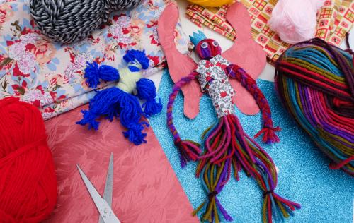 Atelier : Poupées de laine