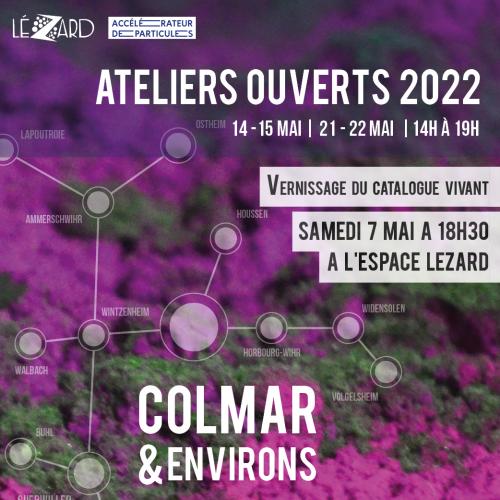  Ateliers Ouverts 2022 : vernissage du Catalogue Vivant à Lézard