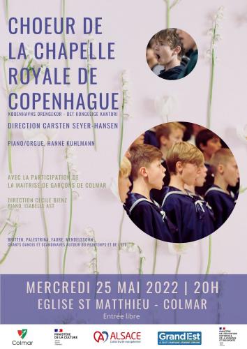 Concert du Choeur de la Chapelle Royale de Copenhague