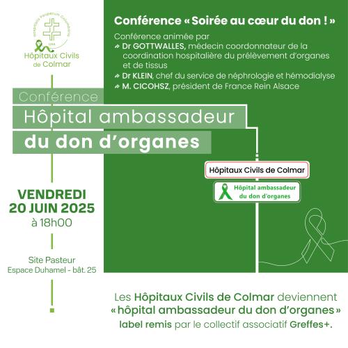 Conférence - Soirée au coeur du don d'organes !