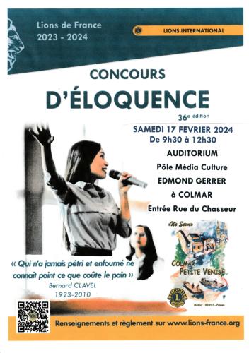  Concours d'Eloquence