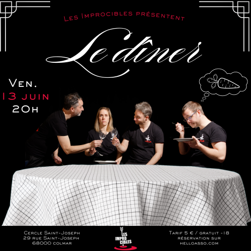 Spectacle d'improvisation : Le Dîner 