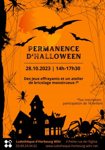 Permanence d'Halloween