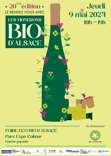 Rendez-vous avec les vignerons bio d'Alsace : dégustation des vins bio d'Alsace