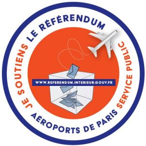Information sur le référendum de l'Etat Français au sujet des Aéroports de Paris