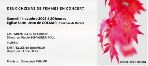 concert de Chant Choral (choeurs de femmes)