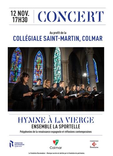 Concert Rocamadour au profit de la collégiale Saint-Martin de Colmar