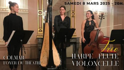 Concert Harpe Flûte Violoncelle